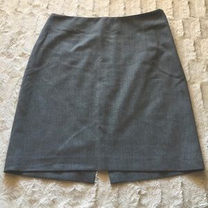 The Limited Stretch Dark Gray Mini Skirt